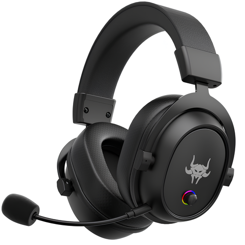 Наушники беспроводные игровые с механическим управлением и микрофоном Наушники Bluetooth для смартфона ПК PS XBOX для телефона ноутбука черный 5990₽