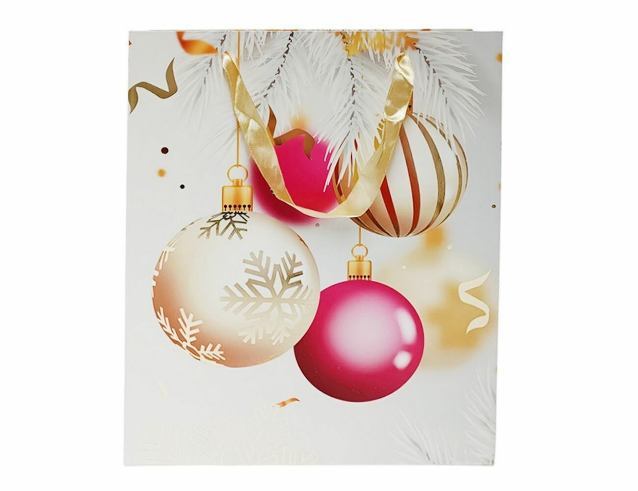 Подарочный пакет, бумага, 32х26 см, Due Esse Christmas