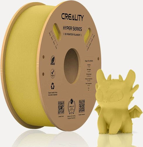 Изображение товара Филамент Creality Hyper Series PLA 3D Printing 1kg Золотой