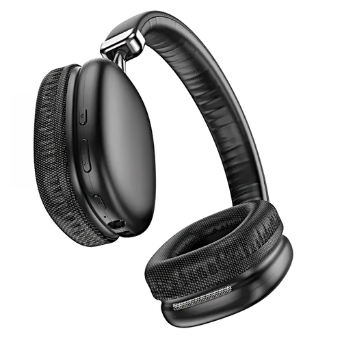 Полноразмерные беспроводные наушники для iPhone и Android с Bluetooth 53 и USB Type-C черные 1690₽