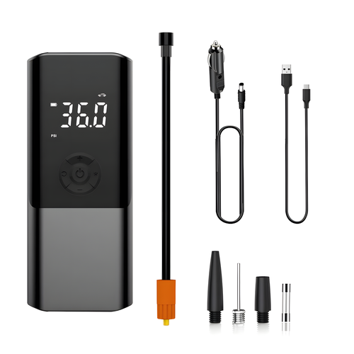 Электрический компактный насос множественного назначения с цифровым дисплеем полный комплект 2186₽