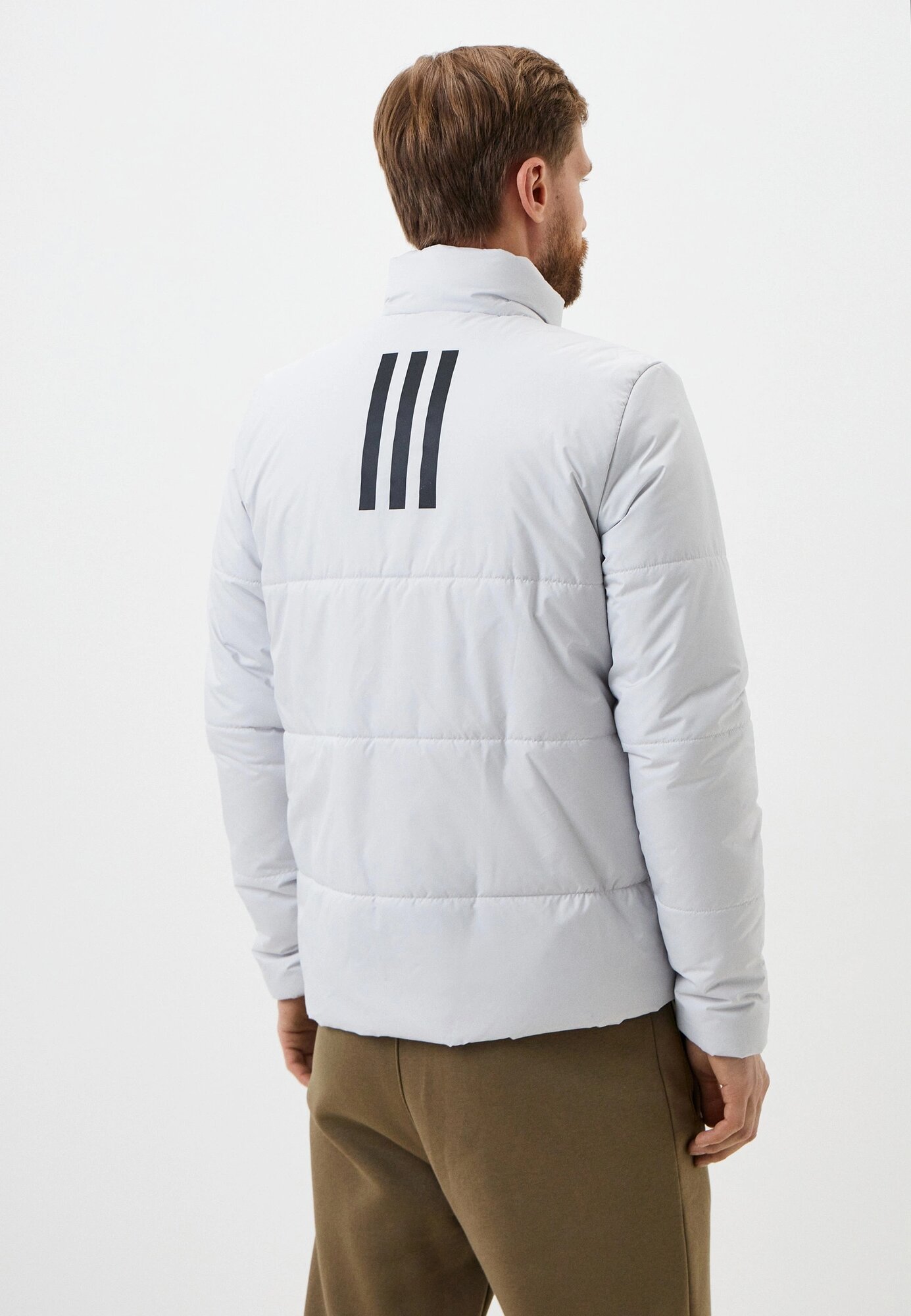 Куртка adidas BSC 3S INS JKT, размер 44-46, серый — фото 1