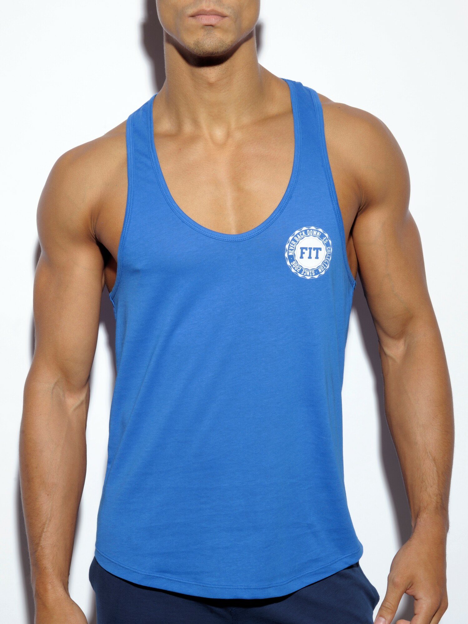 Майка ES Collection Basic Fitness Tank Top, размер L, royal blue