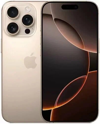 Смартфон Apple iPhone 16 Pro 5G 512GB Desert Titanium, Global, NanoSim — фото 1