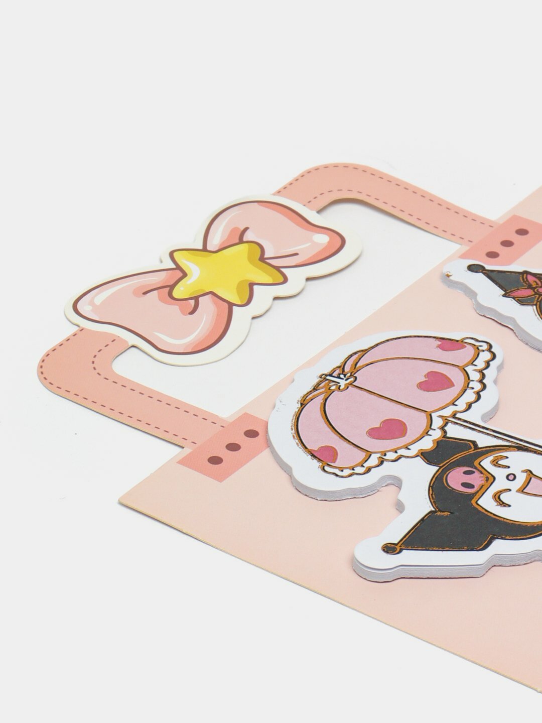 Стикерпак Куроми, набор наклеек (4 шт) для школы с ярким дизайном и милыми персонажами — фото 1