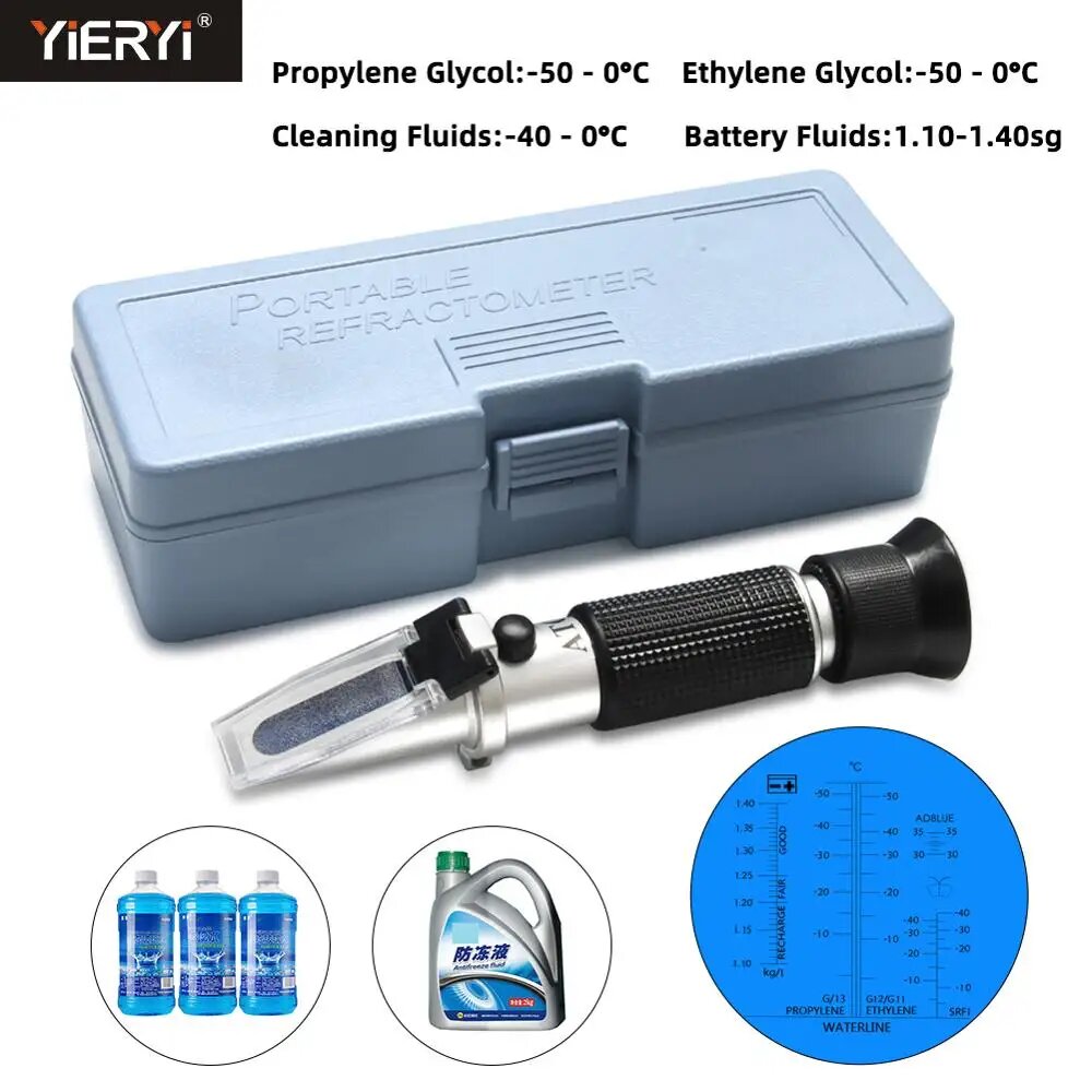 Рефрактометр YIERYI THE01512B 4 в 1