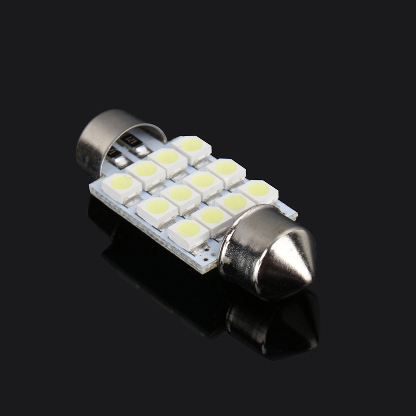 Светильник LED, DE3175, 31 мм, 12 SMD, водонепроницаемый, для автомобиля