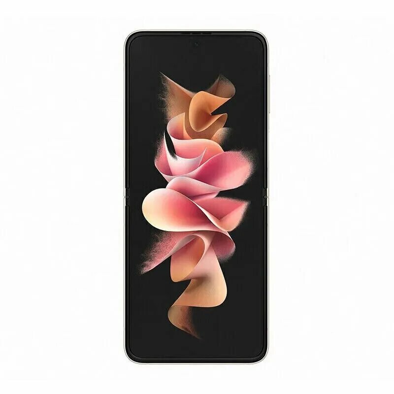 Смартфон Samsung Galaxy Z Flip 3, 8+256GB, nano SIM+eSIM, золотисто-бежевый — фото 1