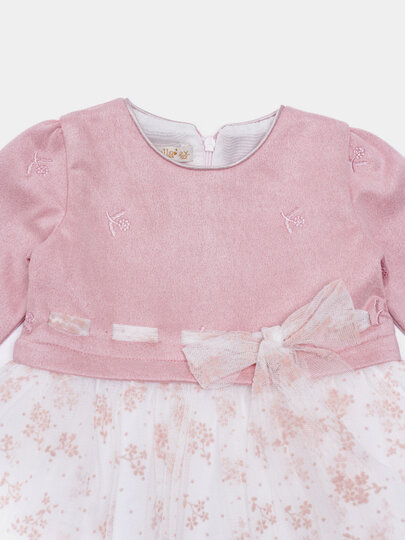 Платье Acappella Acappella, размер 74 см, розовый — фото 1