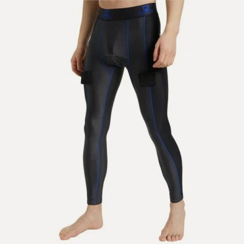 Изображение товара Брюки с раковиной Mad Guy Basic Compression SR черные/серые (XL)