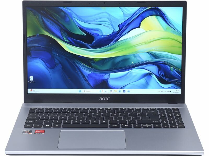 Ноутбук Acer Aspire Go 15,15.6” FullHD IPS Touchscreen, AMD Ryzen 5-7520U, 8GB LPDDR5, 512GB SSD