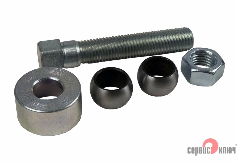 Инструмент для протяжки втулок шкворня Газель, рабочий ход 75 мм, Сервис Ключ — фото 1