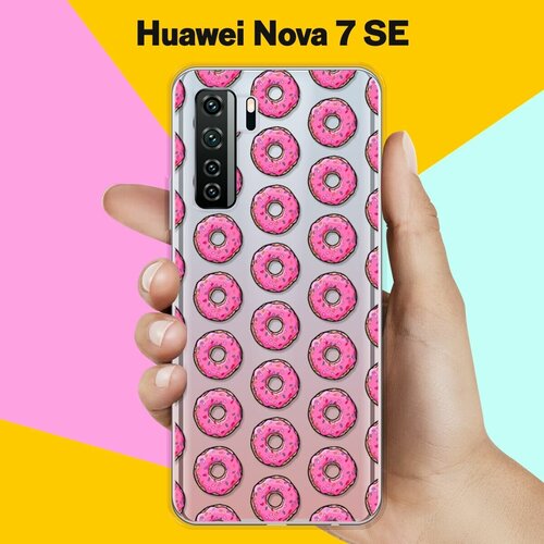 Силиконовый чехол Пончики на Huawei Nova 7 SE