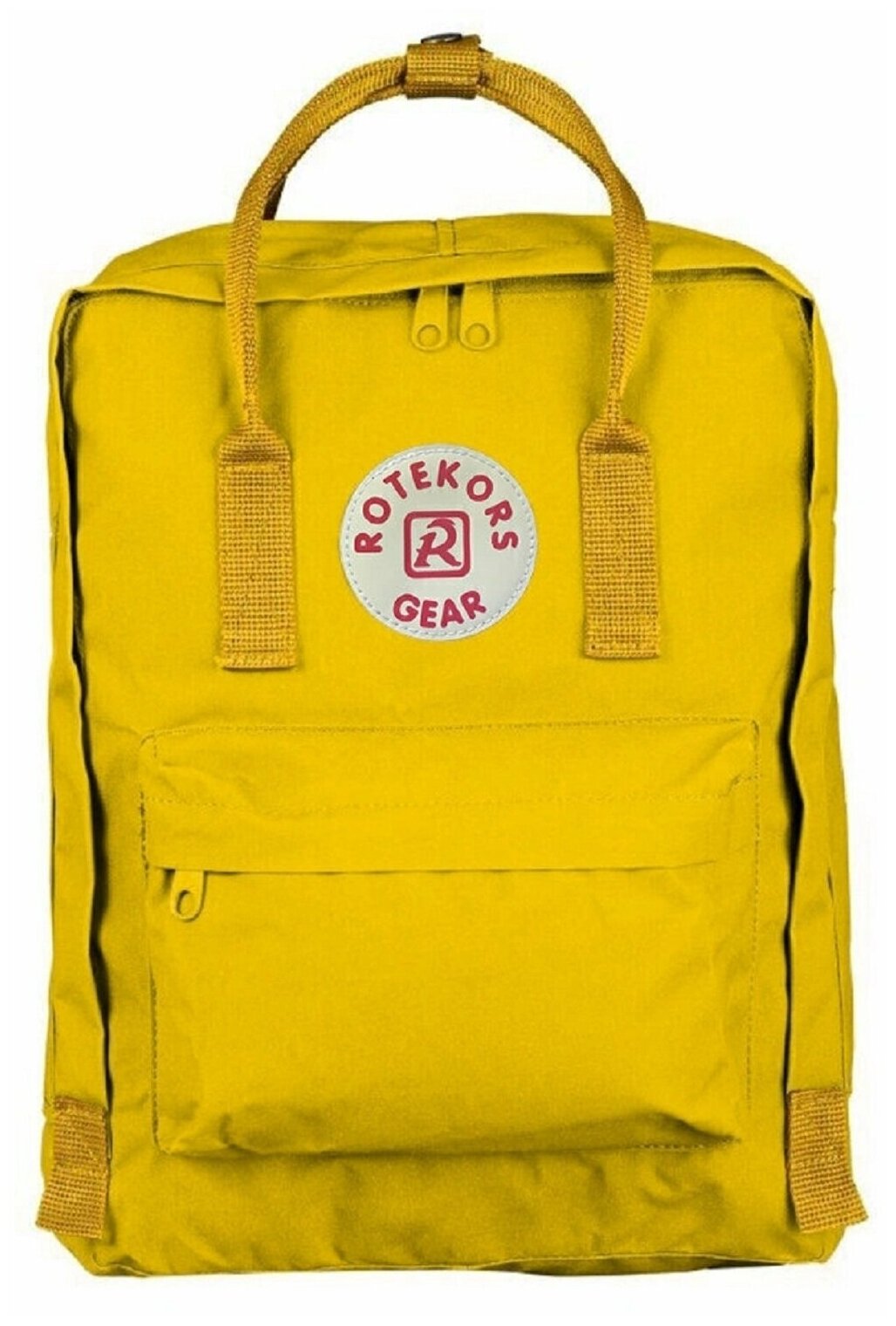 Рюкзак женский мужской унисекс - сумка для школы Rittlekors Gear Жёлтый
