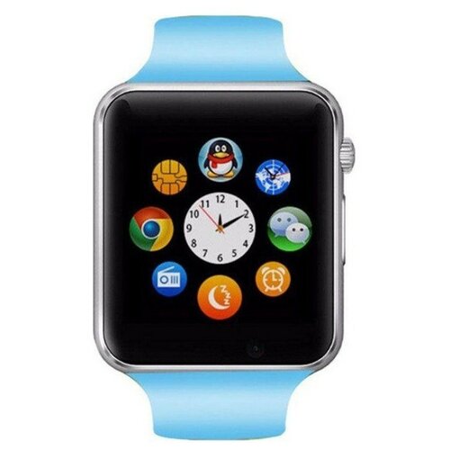 фото Смарт-часы smart watch a1 синие aspect