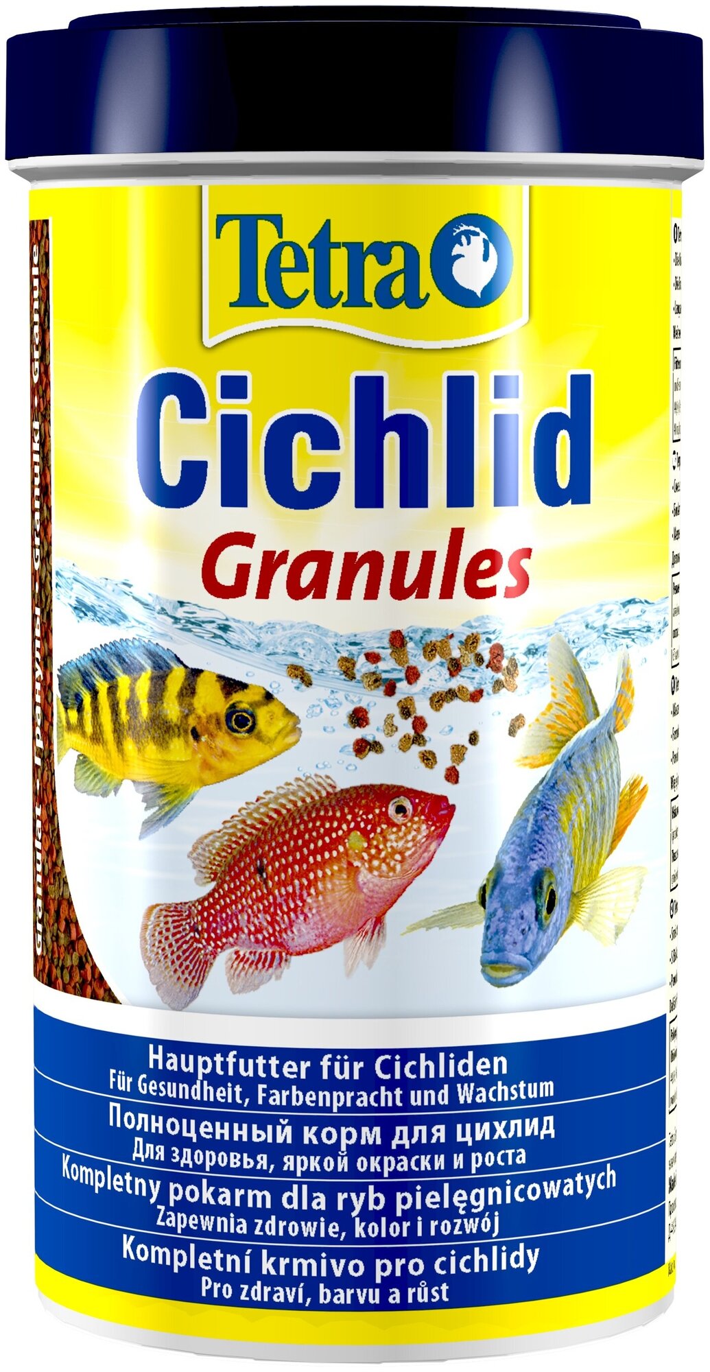 Tetra Cichlid Granules корм для всех видов цихлид в гранулах, 500 мл