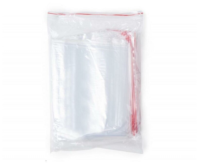 Пакет с замком (Zip Lock) 18x25 см, 35мкм, 100 шт/уп, И - фотография № 4