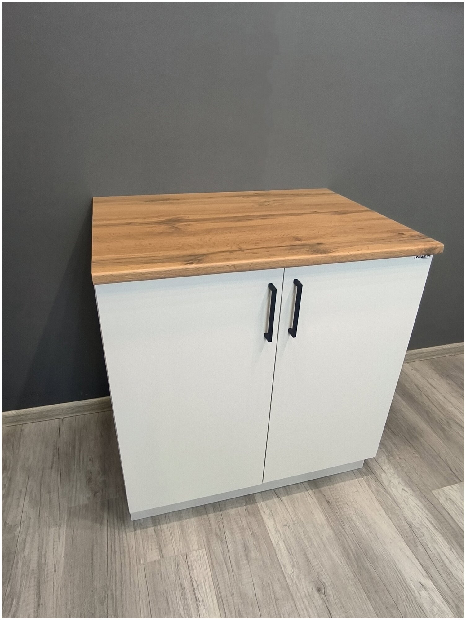 Модуль кухонный шкаф- стол с полкой без столешницы ш.80 см - фотография № 7