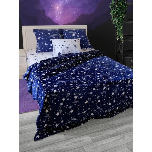 Плед на кровать 200х240 см велсофт