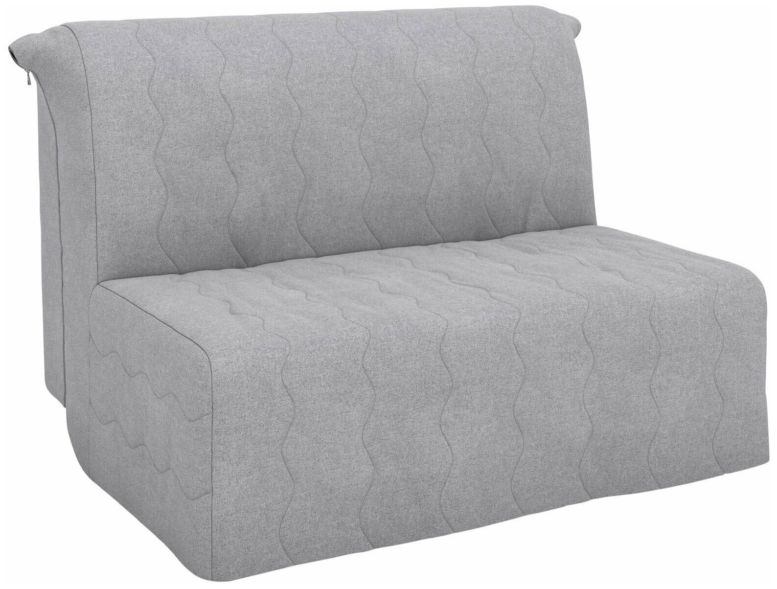 Прямой диван Первый Мебельный Нео Серый, рогожка 125 см