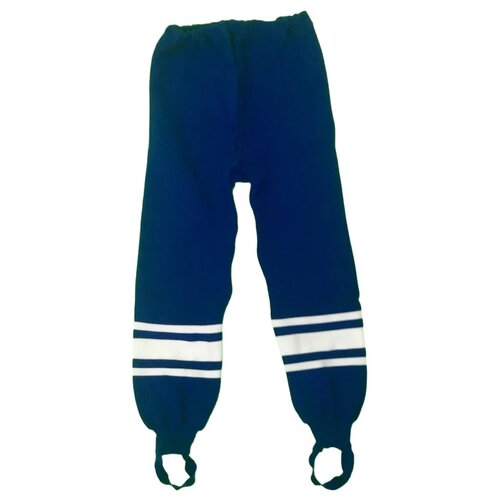 фото Спортивные брюки lecompro размер 128-134, синий/белый