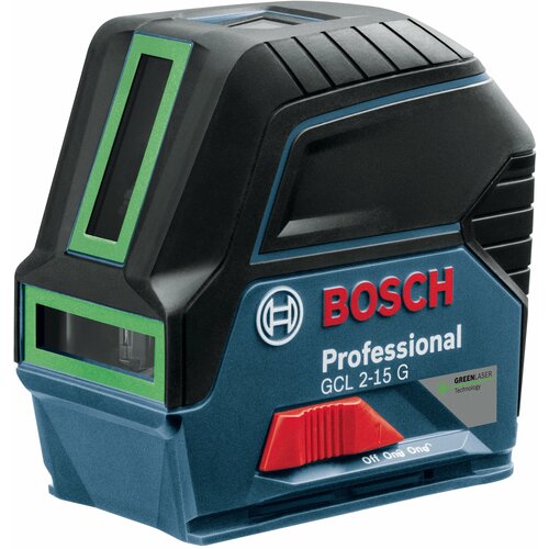 Лазерный уровень BOSCH GCL 2-15 G Professional + RM 1, 0601066J00