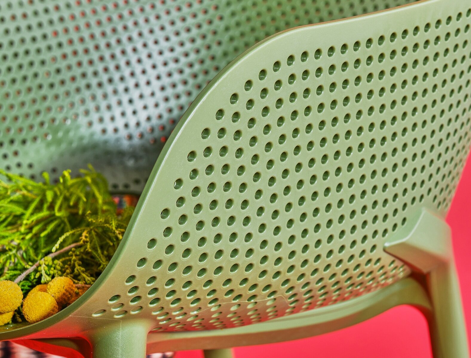 Пластиковое кресло Sky Pro, Siesta Contract, оливковый - фотография № 10