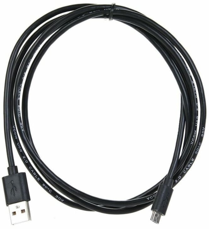 Кабель VCOM USB - microUSB (VUS6945), 1.8 м, черный VCOM Telecom - фото №4