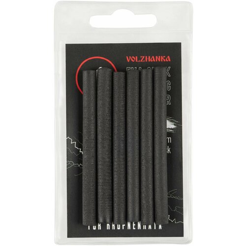 Волжанка EVA для Зиг Риг Volzhanka Eva Stick for Zig Aligner 6mmХ70mm  цвет Black (6шт/уп), Волжанка аксессуар для карповой ловли Карп Хаммер волжанка eva для зиг риг volzhanka eva stick for zig aligner 6mmх70mm цвет black 6шт уп волжанка аксессуар для карповой ловли карп хаммер