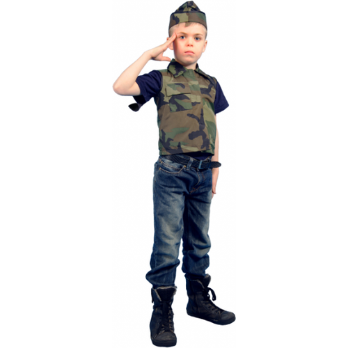Костюм детский Солдат (116-122) костюм детский солдат 116 122