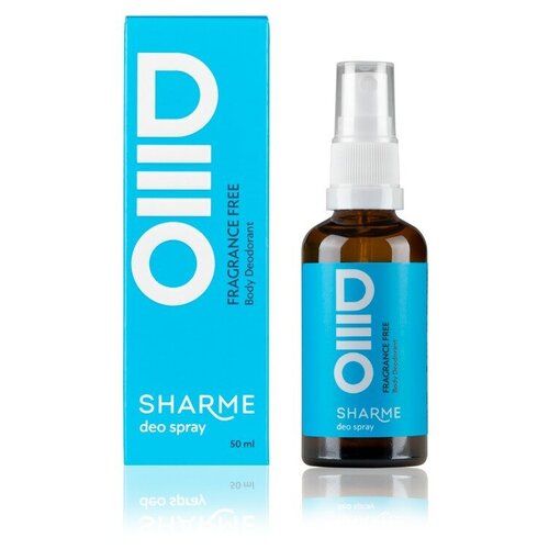 Натуральный дезодорант для тела SHARME DEO SPRAY «Без аромата», 50 мл.