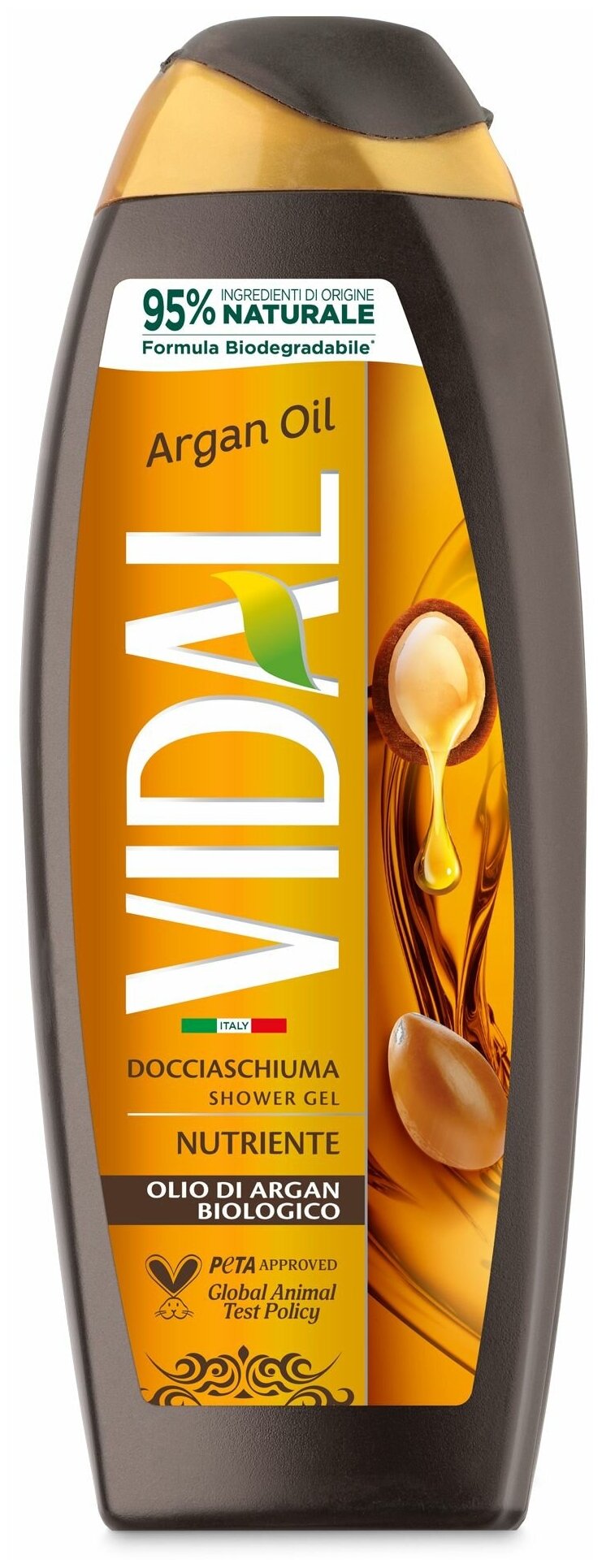 фото VIDAL Гель для душа масло арганы 250 мл