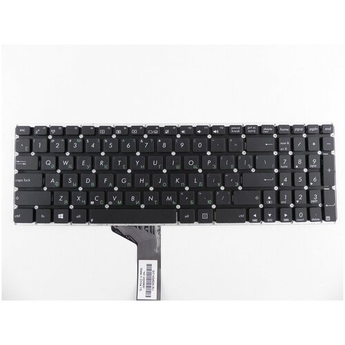 Asus X555 X555L X553 Клавиатура RU черная без рамки 115800₽