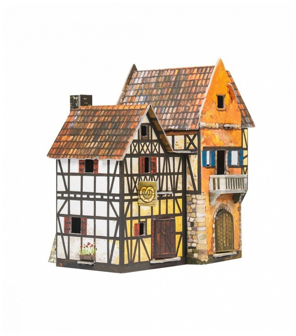 Игровой набор из картона Средневековый город Пекарня
