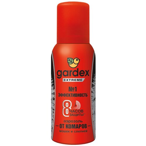Gardex Extreme Super Аэрозоль от комаров, мошек и других насекомых, 80 мл.