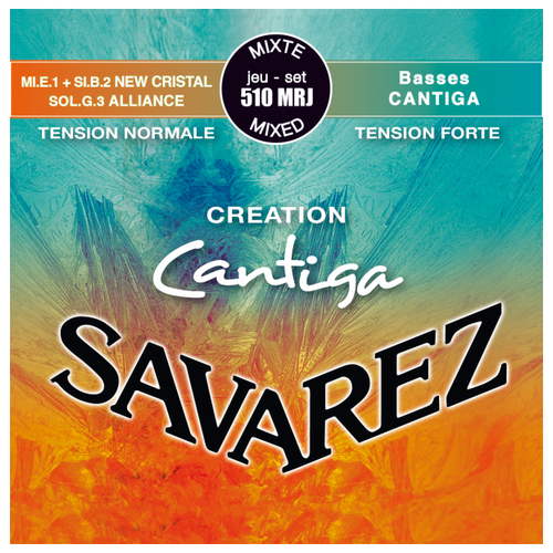 Струны для классической гитары 4/4 SAVAREZ 510MRJ savarez creation cantiga high tension 510mj