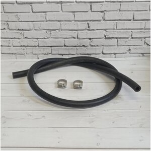 Комплект: газовый <b>шланг</b> черный с хомутами. Gaspoint Данный комплект состоит из газового <b>шланга</b> длино