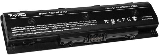 Аккумулятор TopON для ноутбуков Topon HP PI06 Envy 14/15/17, Pavilion 14/15/17 Series. 11.1V 4400mAh 49Wh.