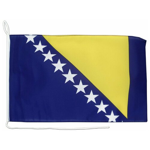 Флаг Боснии и Герцеговины на яхту или катер 40х60 см флаг боснии и герцеговины на яхту или катер 40х60 см