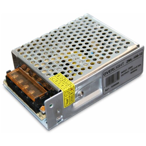 Блок питания ZML-100-12 (12V, 100W, 8.33A, IP20)