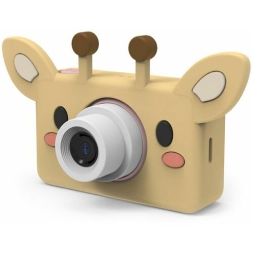 Детский цифровой фотоаппарат / камера с картой памяти 16Gb / Kids Camera Zoo Family (Жирафик)