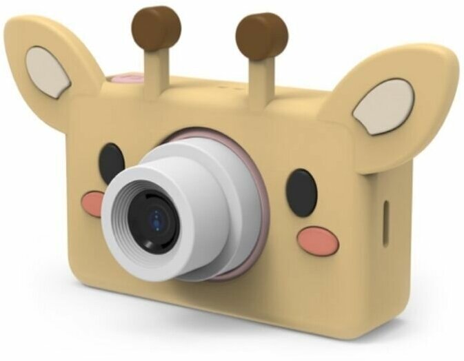 Детский цифровой фотоаппарат / камера с картой памяти 16Gb / Kids Camera Zoo Family (Жирафик)