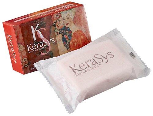 KeraSys Мыло косметическое «шелковое увлажнение» - Silk moisture, 100г