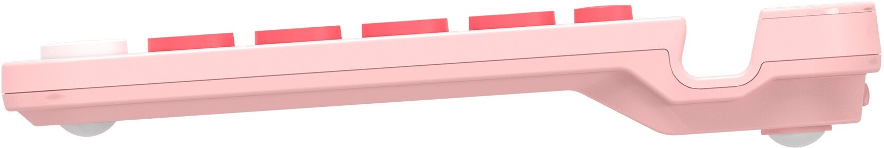 Клавиатура A4Tech Fstyler FBK30 розовый (fbk30 raspberry) - фото №6