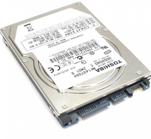 Жесткий диск Toshiba MK1637GSX 160Gb 5400 SATAII 2,5" HDD