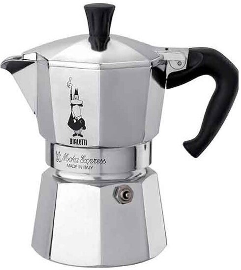 Кофеварка гейзерная Bialetti Moka Express 1162, 3 п.