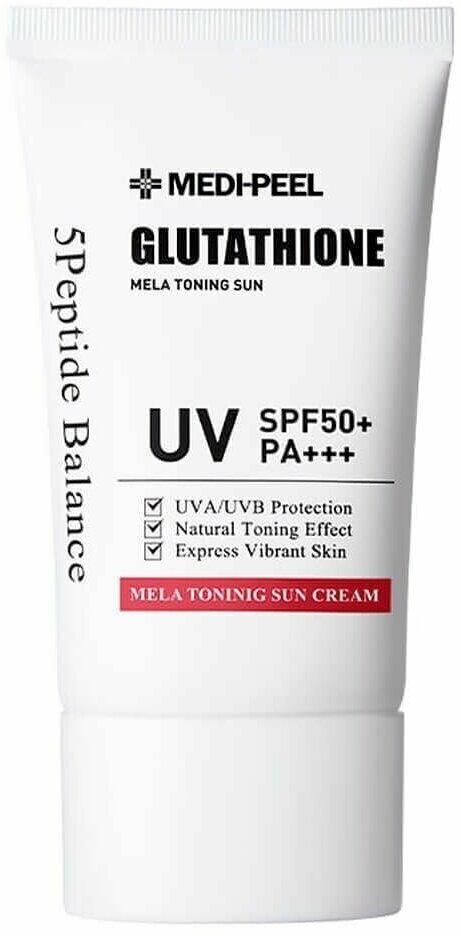 Санскрин с глутатионом Medi-Peel Bio-Intense Glutathione Mela Toning Sun Cream SPF 50+