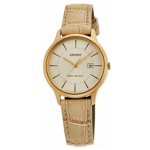 фото Наручные часы orient 48107, бежевый, золотой