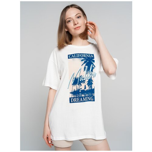 фото Футболка твое 81794 размер l, белый, women