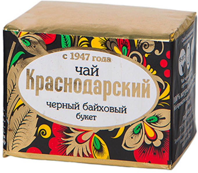 Чай чёрный Краснодарский с 1947 года - Букет, Россия, 50 гр.